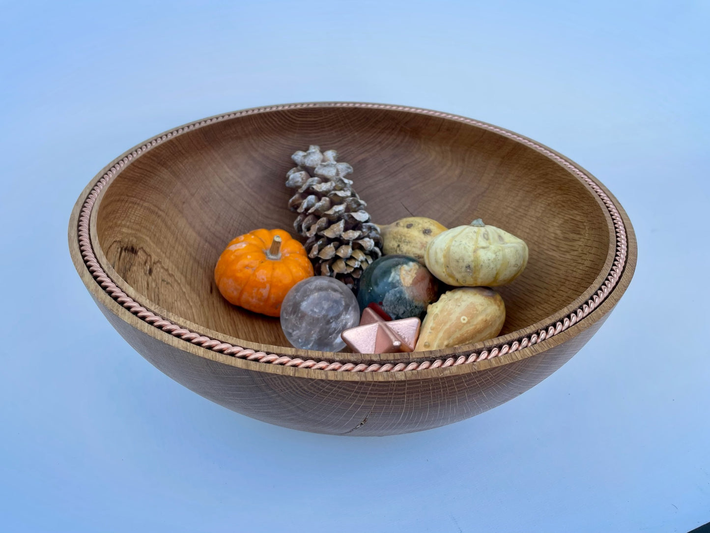 White Oak Medium-Size Communion Bowl (#8)