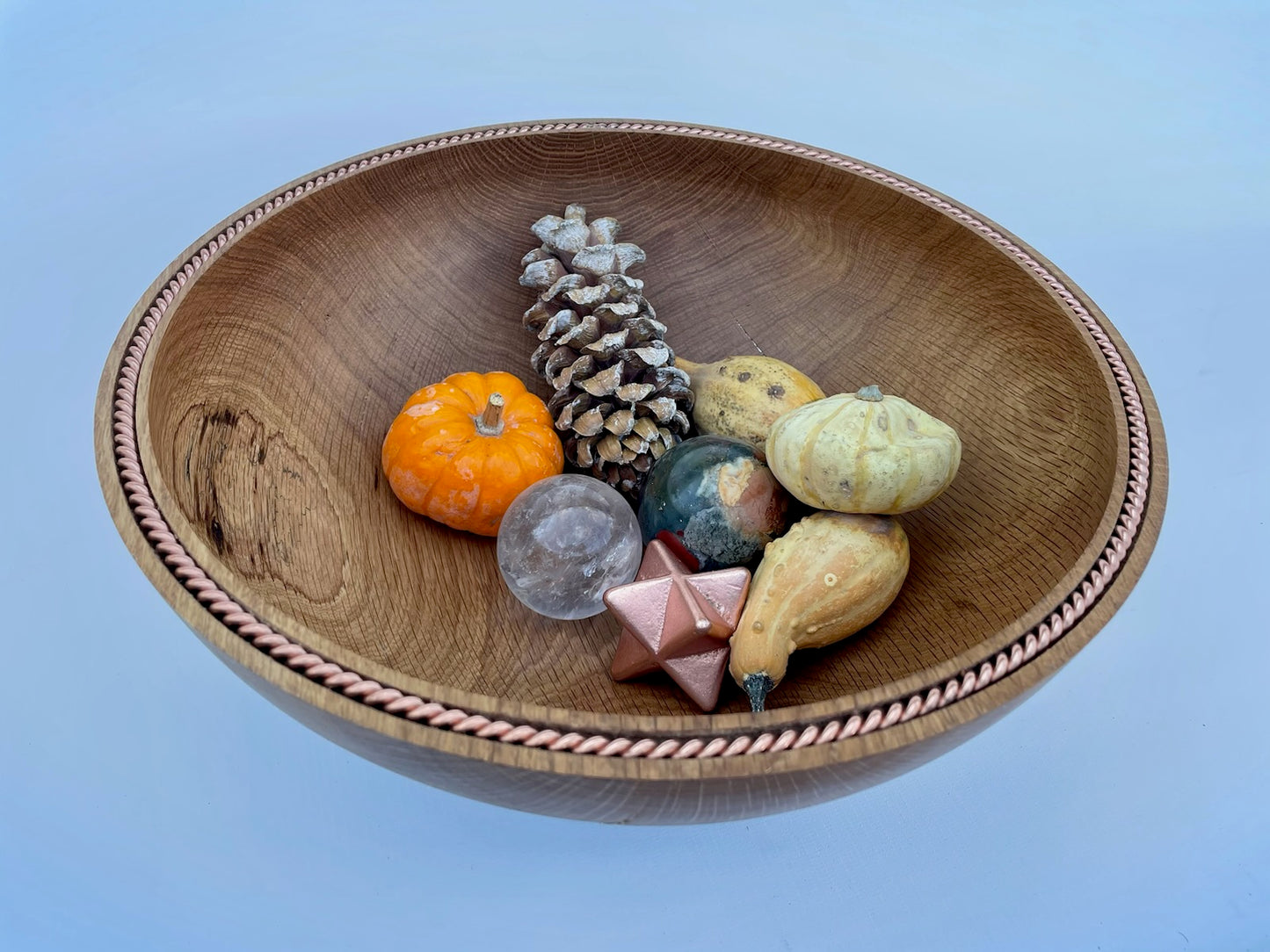 White Oak Medium-Size Communion Bowl (#8)