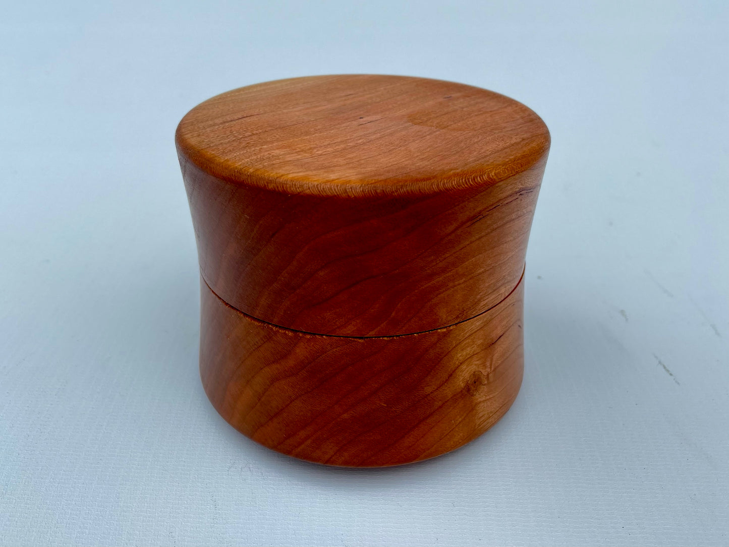 Handmade Cherry Box with Hidden Tensor Ring