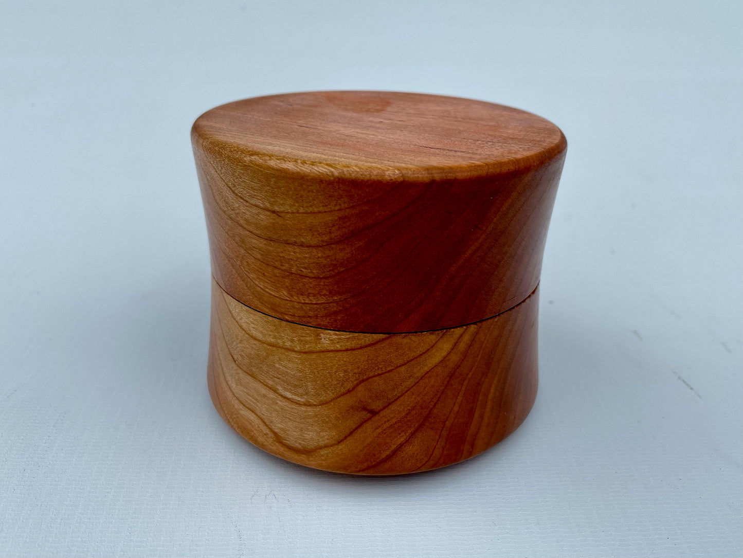 Handmade Cherry Box with Hidden Tensor Ring