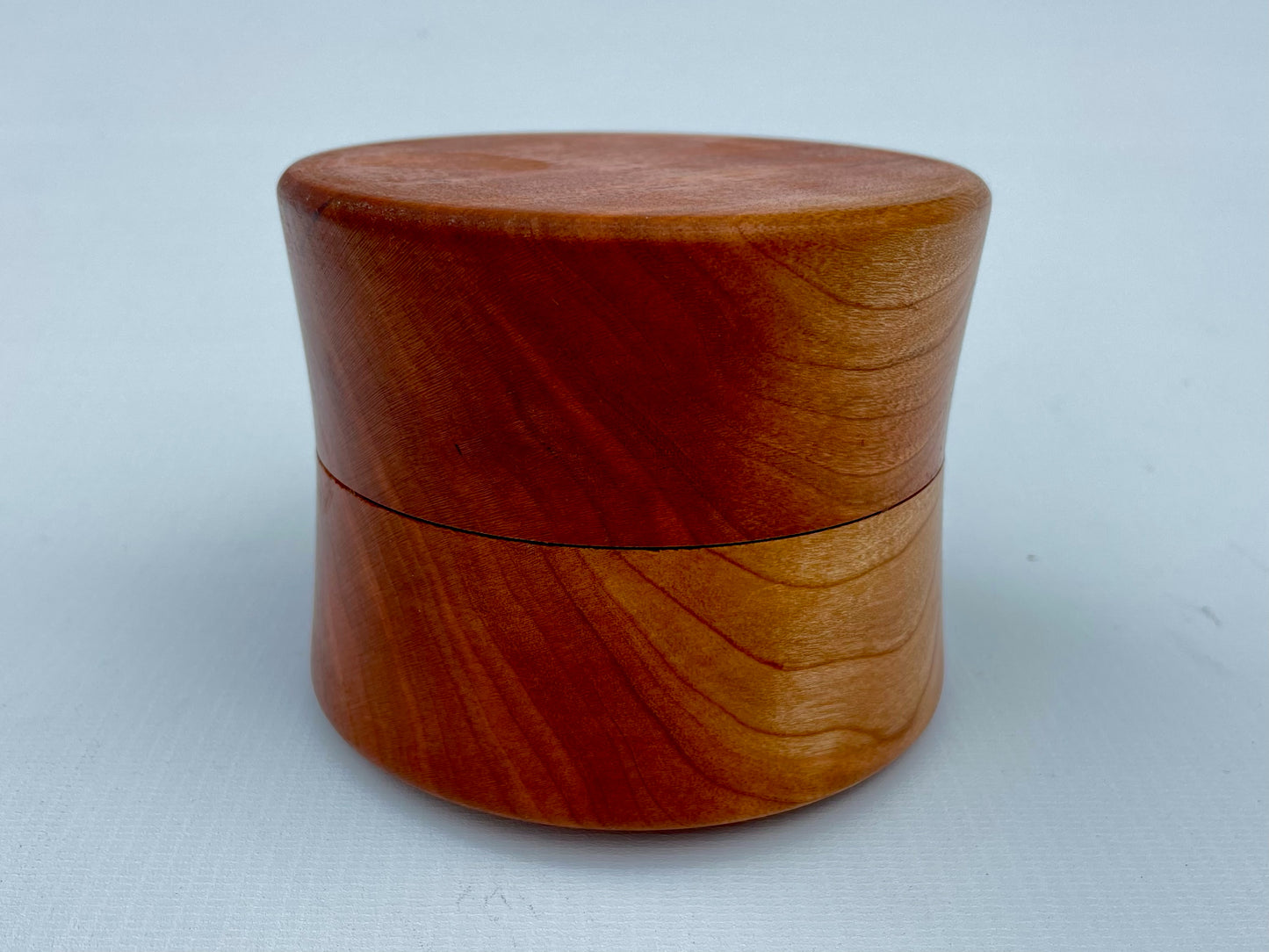 Handmade Cherry Box with Hidden Tensor Ring