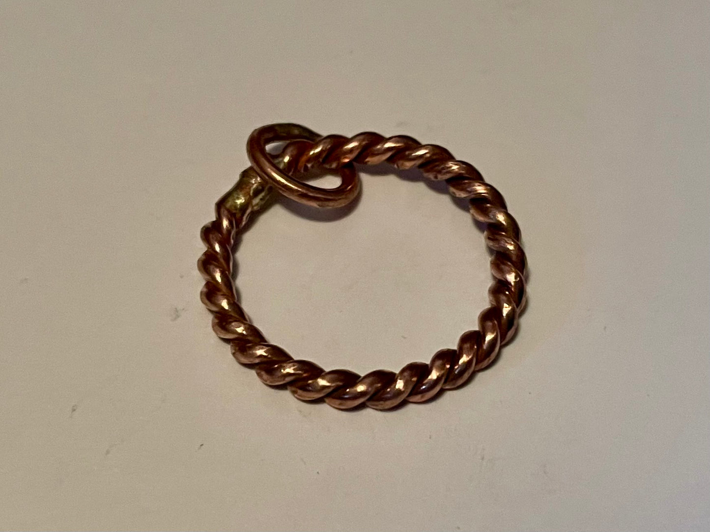 Linfinity Ring Pet Pendant Tensor Ring small circle