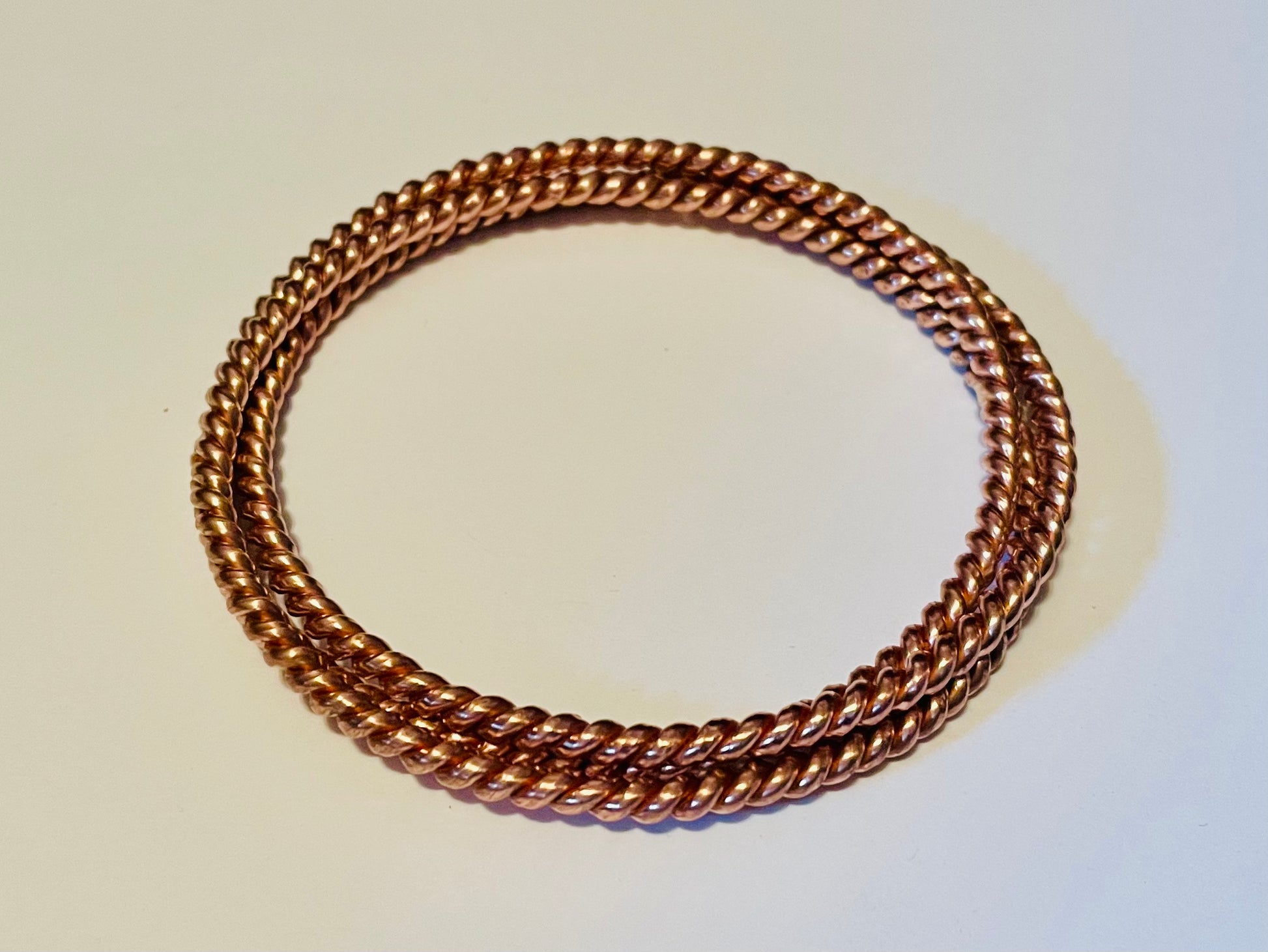 hanuman 3 ring copper tensor ring bracelet