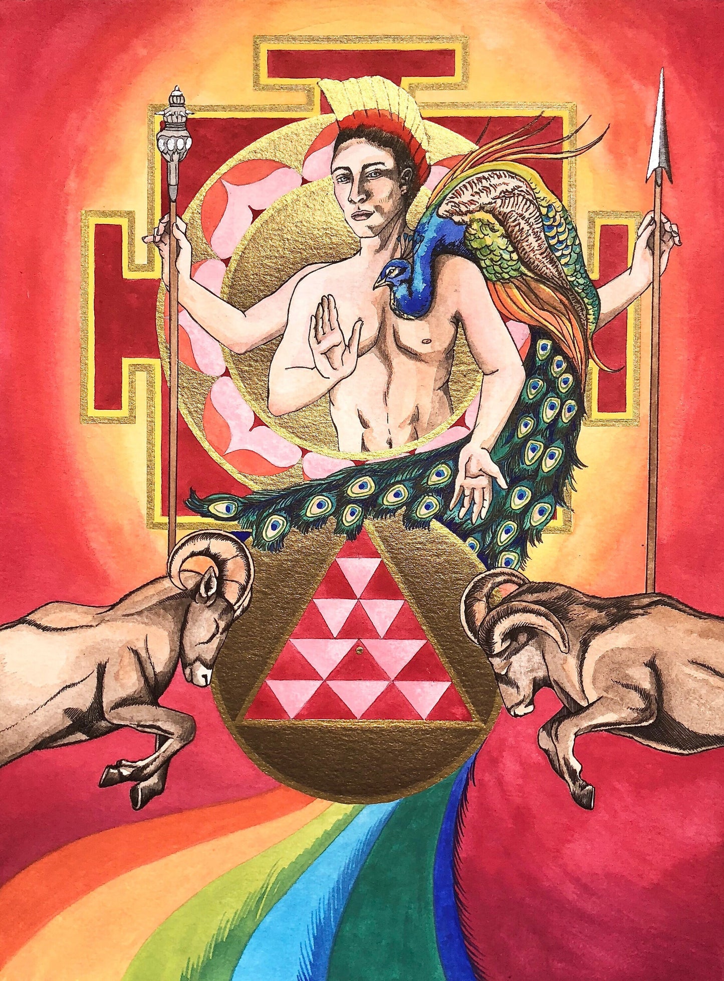 Mantra Oracle Mars Kuja Artwork