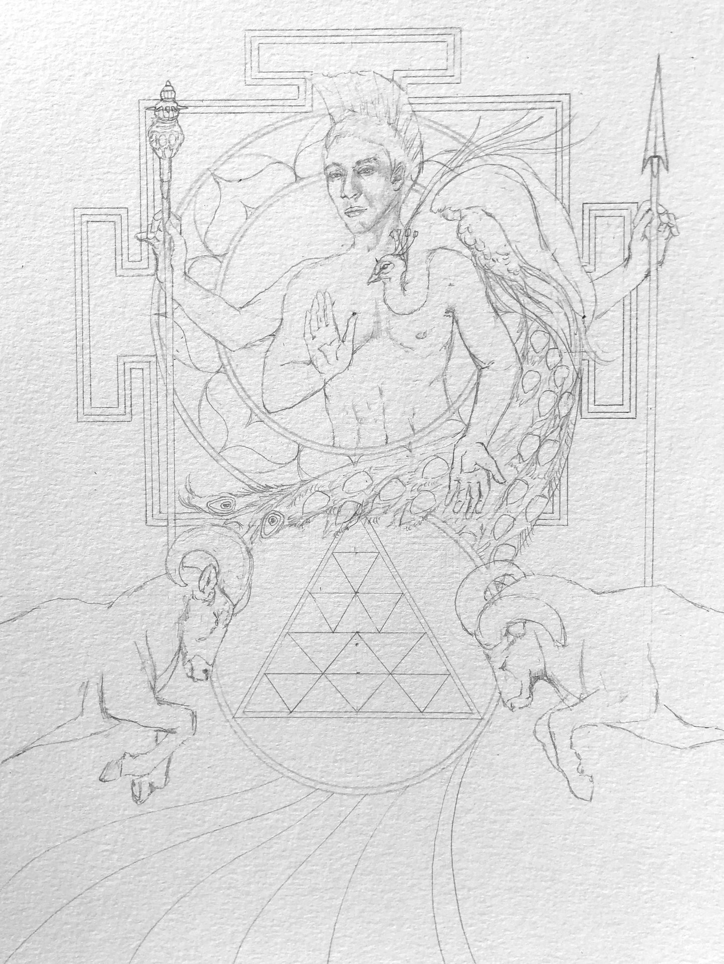 Mantra Oracle Mars Kuja Artwork