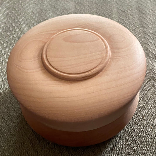 Handmade Maple Box with Hidden Tensor Ring