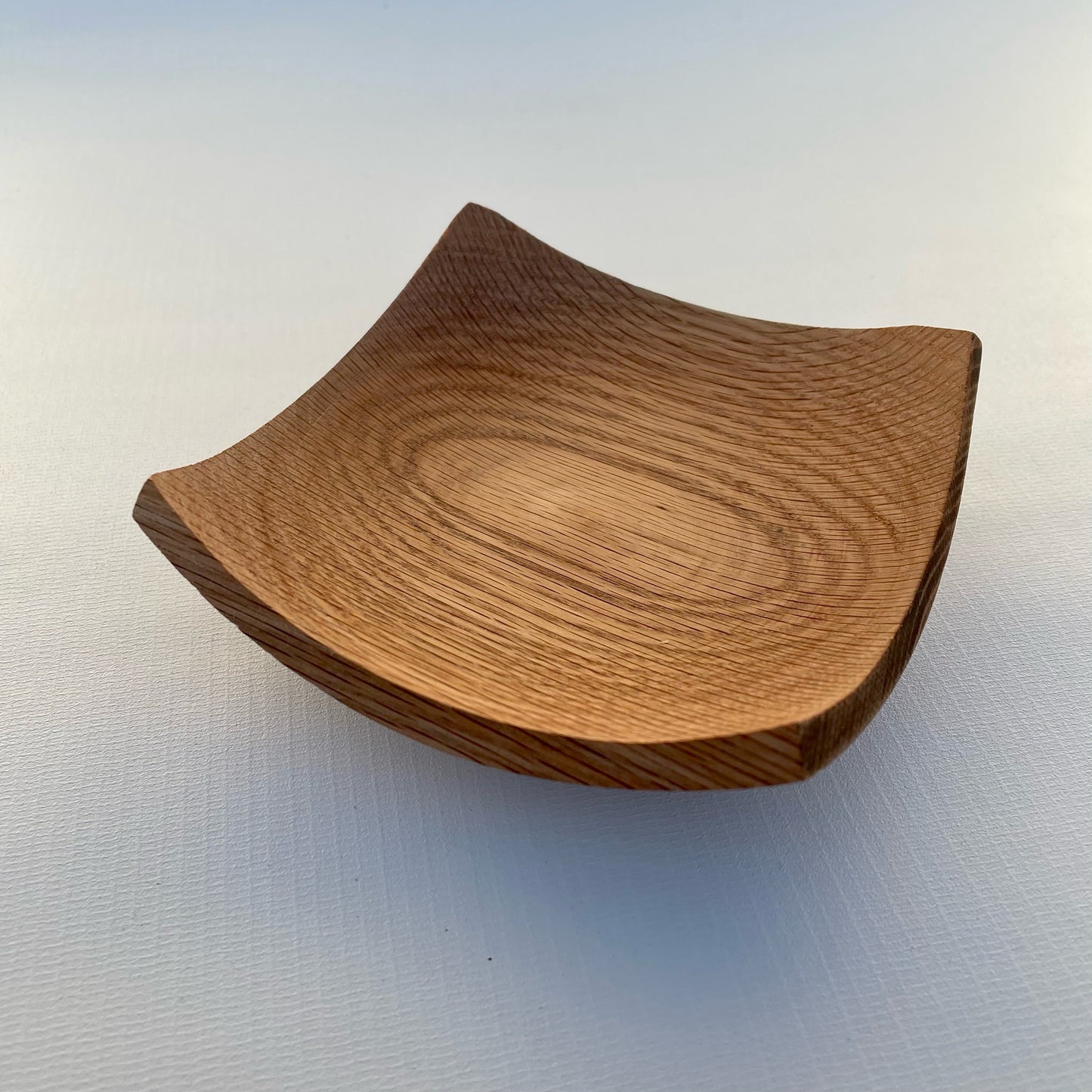 Red Oak Square Communion Bowl (#1)