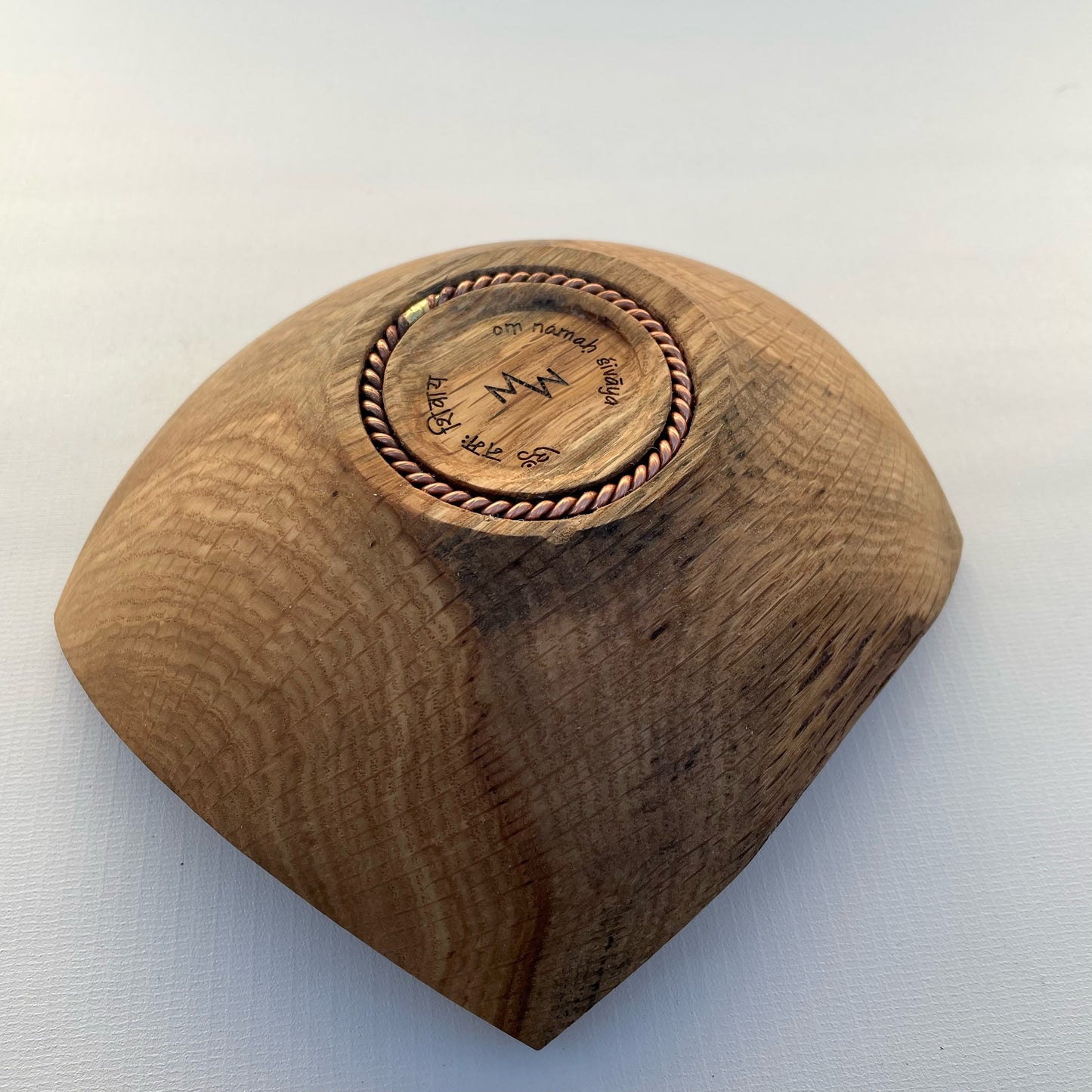 White Oak Square Communion Bowl (#2)