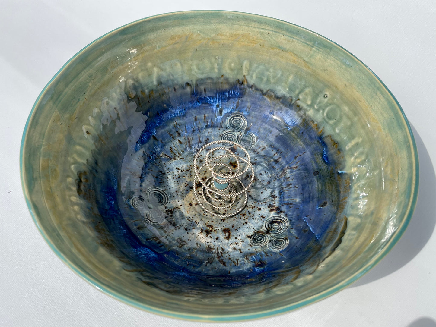 Handmade Ceramic Water Ceremonial Bowl