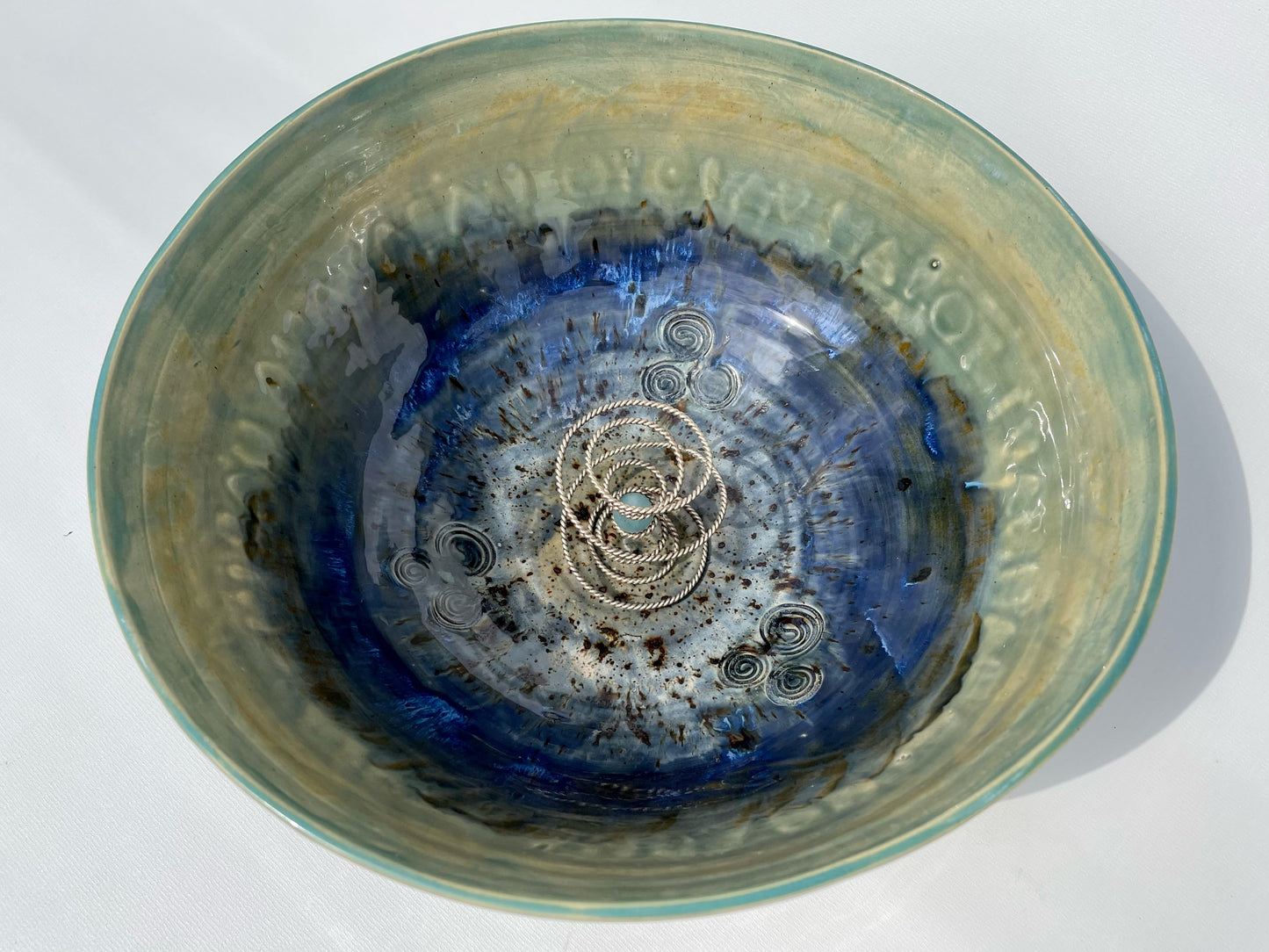 Handmade Ceramic Water Ceremonial Bowl