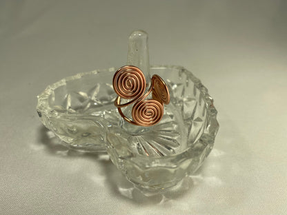 Khaleme Elemental Tensor Rings on heart dish 2