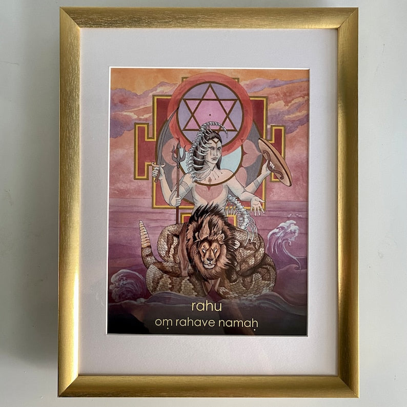 Nine Planets Artwork Series | Mantra Oracle Cards Prints