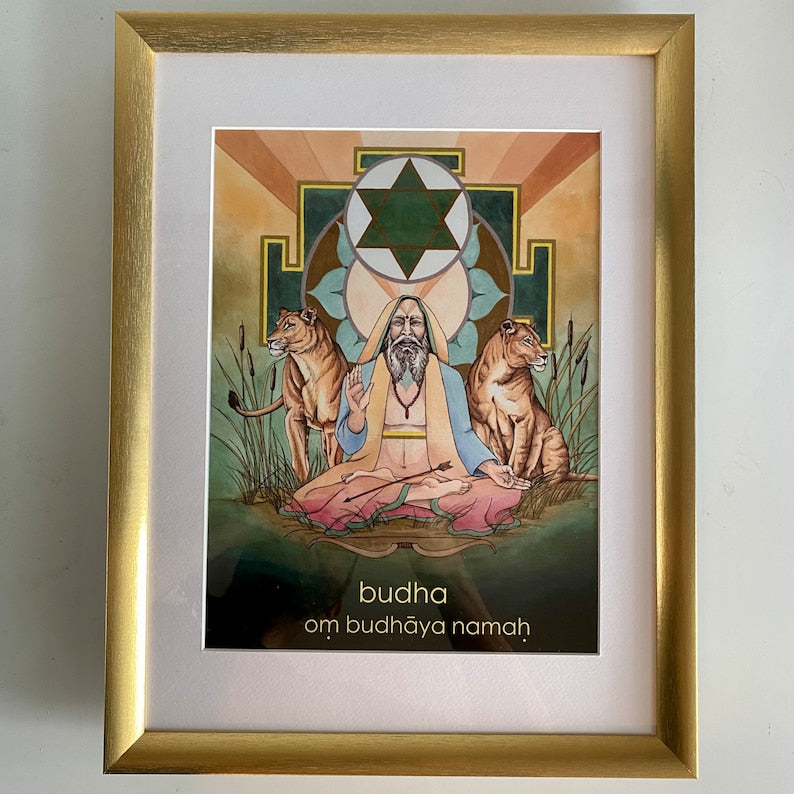 Nine Planets Artwork Series | Mantra Oracle Cards Prints