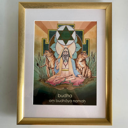 Nine Planets Artwork Series | Mantra Oracle Cards Prints