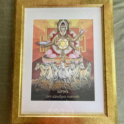Nine Planets Artwork Series | Mantra Oracle Cards Prints