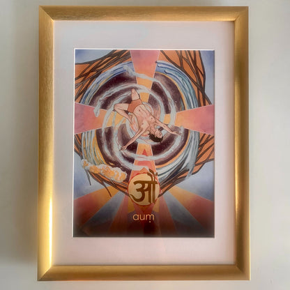 Auṃ | Mantra Oracle Art Print