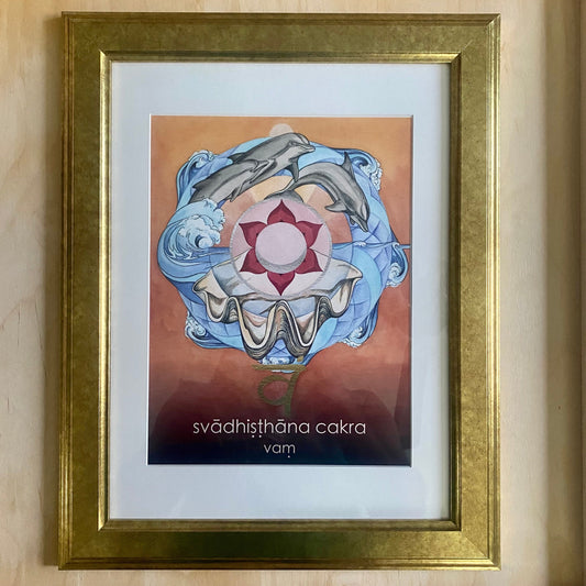 Svadhisthana (Sacral) | Mantra Oracle Art Print