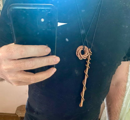 Love Knot Torus Pendant — Vortex Tensor Rings