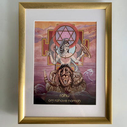 Mantra Oracle Rahu Artwork