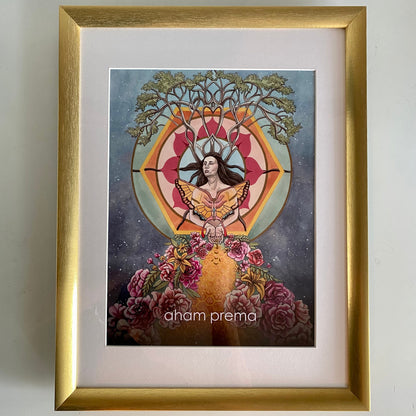 Mantra Oracle Aham Prema Artwork