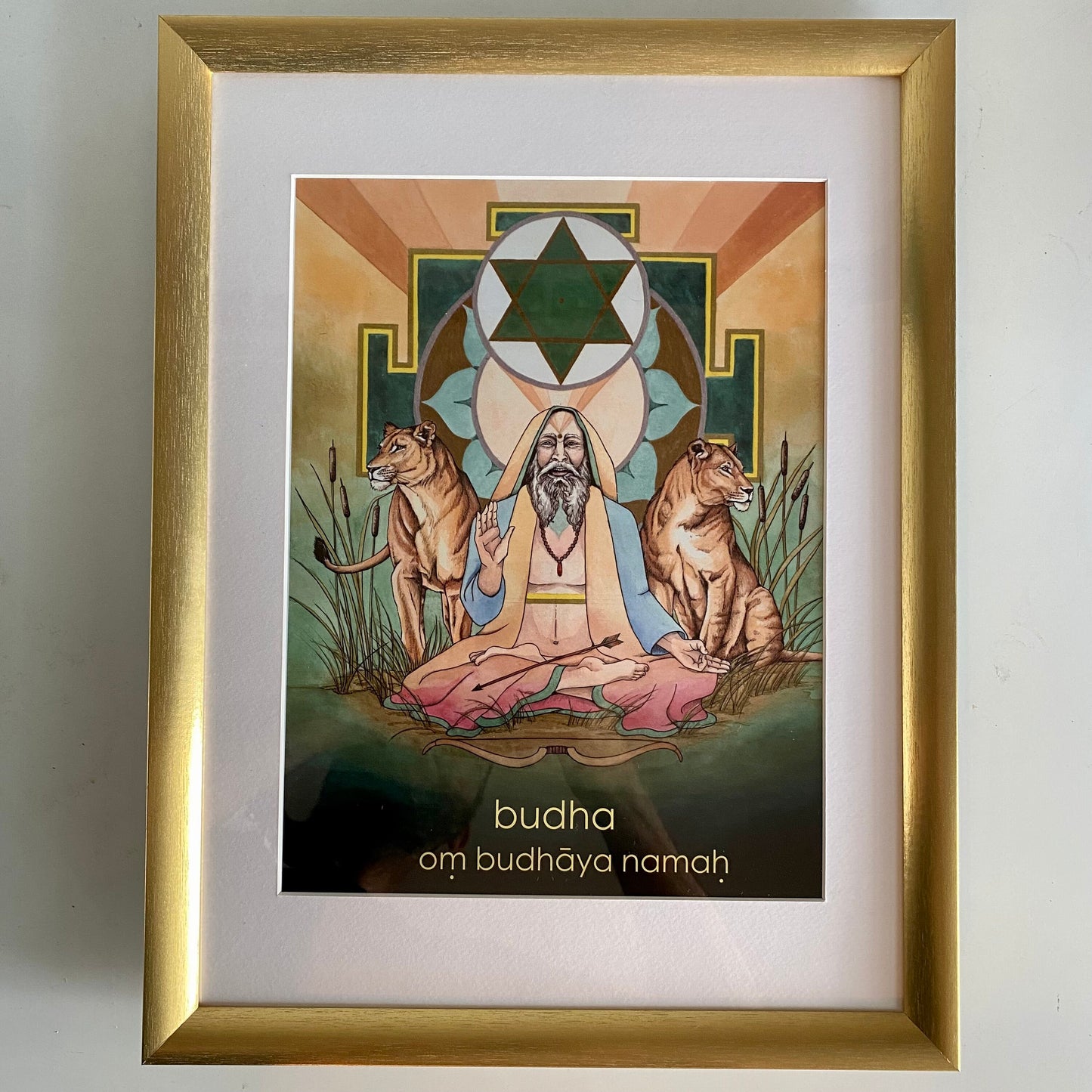 Mantra Oracle Mercury Budha Artwork