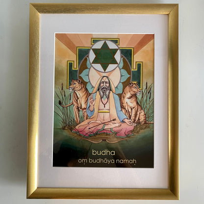 Mantra Oracle Mercury Budha Artwork